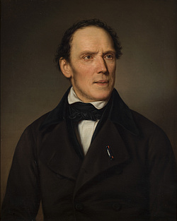 Portrait von Johann Andreas Schmeller