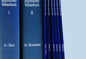 Bisherige Bände des Bayerischen Wörterbuchs